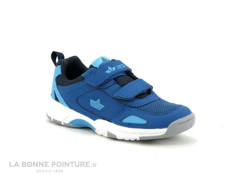 Achat chaussures LICO Enfant Basket, vente Lico PEYTON V 366090 Petrole Marine Turquoise - Basket velcro GARCON