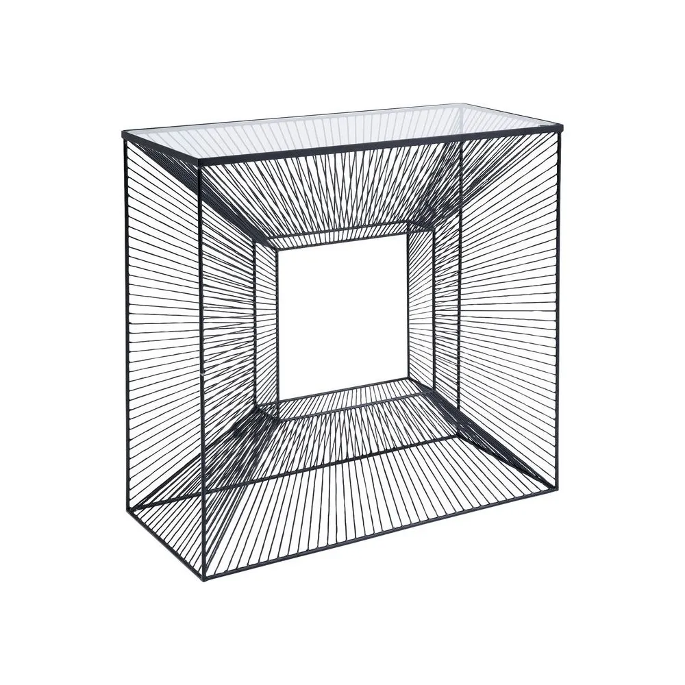 Console ligne graphique noire ART DE FER