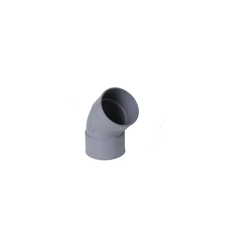 Coude PVC 45° NICOLL"40-1602" femelle-femelle de 160