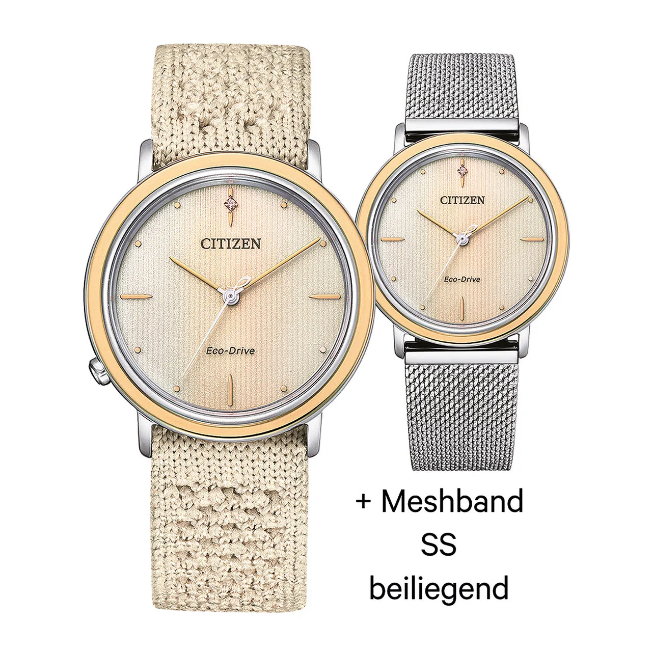 Montre femme Citizen EM1006-40A, Quartz, 34mm, 5ATM
