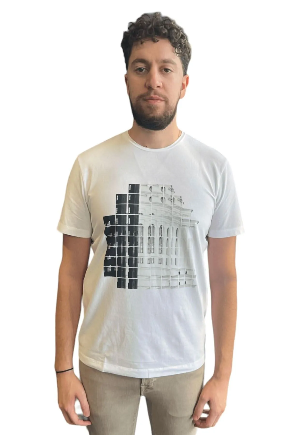 T-shirt avec imprimé graphique