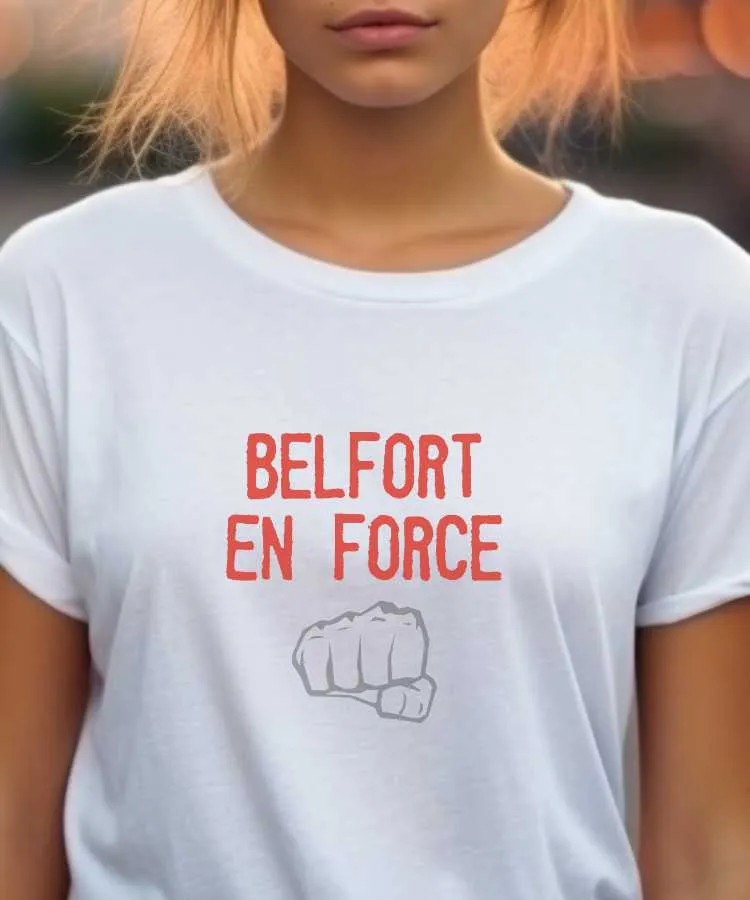 T-Shirt Belfort en force