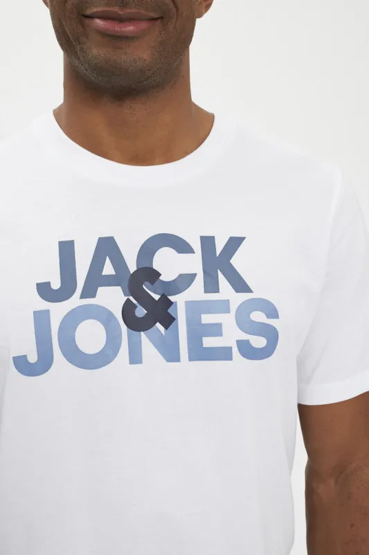 T-shirt blanc coupe standard