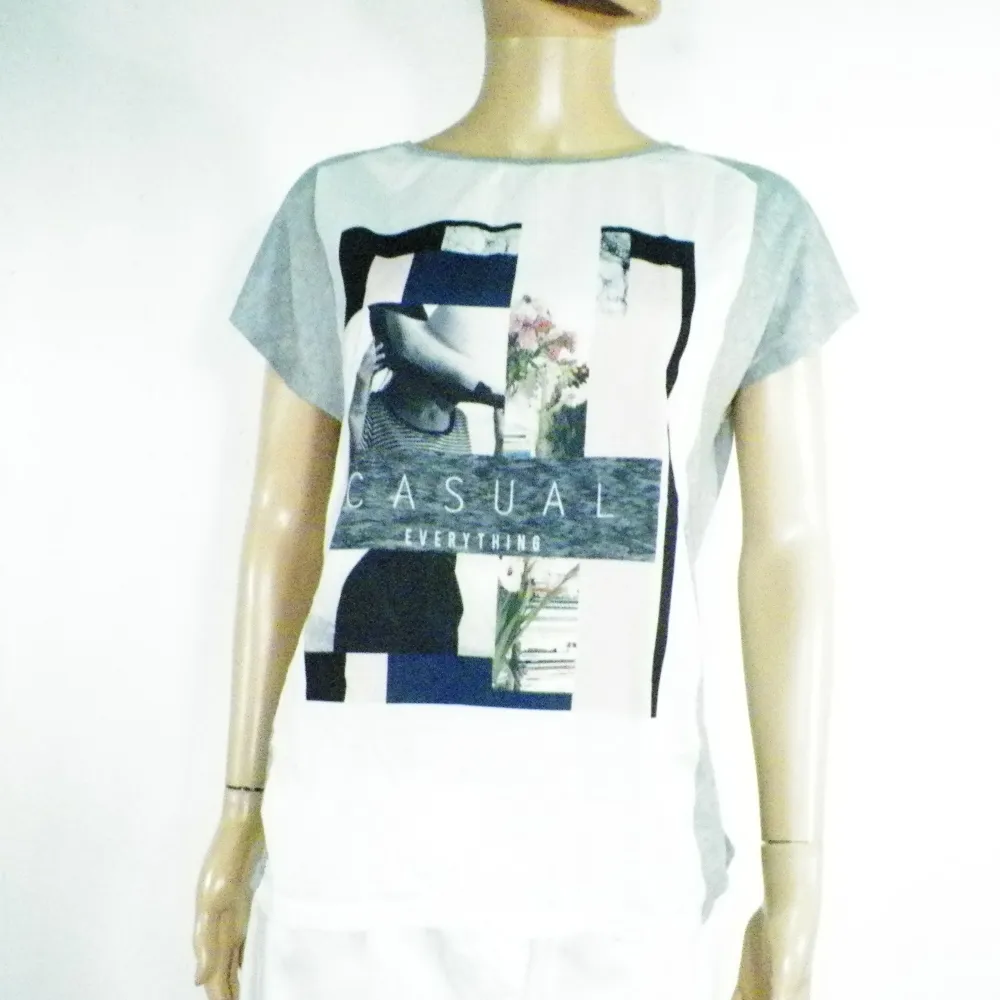 T-Shirt Femme Gris KIABI T L.