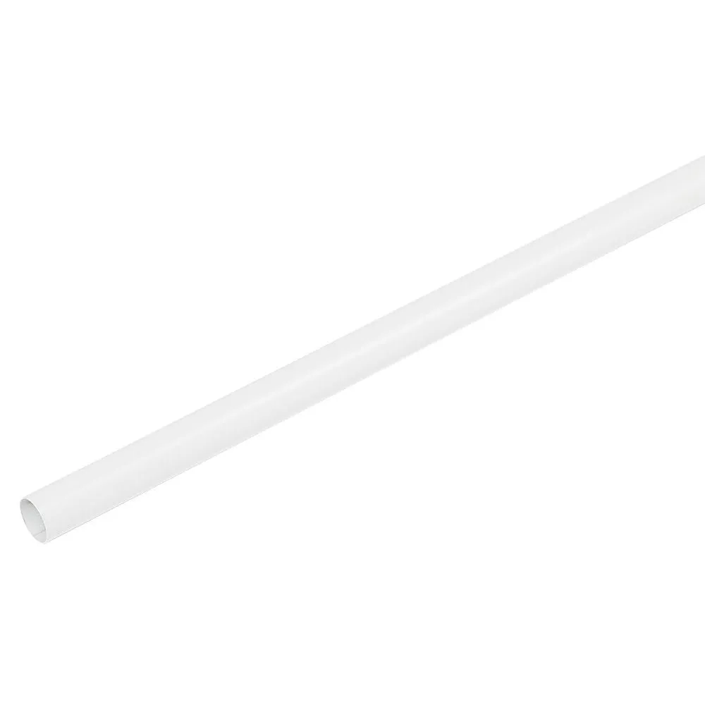 Tringle à rideau métal blanc Ø2xL200cm